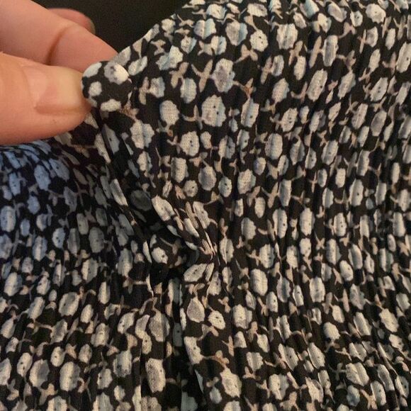 Nordstrom Wishlist V Neck Long Sleeve A-Line Dress S/M New - Picture 9 of 10